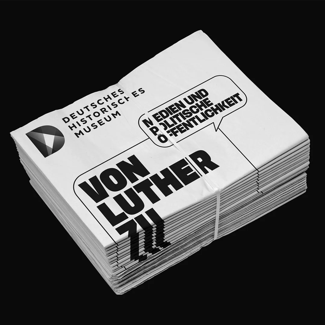 Deutsches Historisches Museum Berlin, printed matter, editorial design, exhibition, printed matter, Dauerausstellung