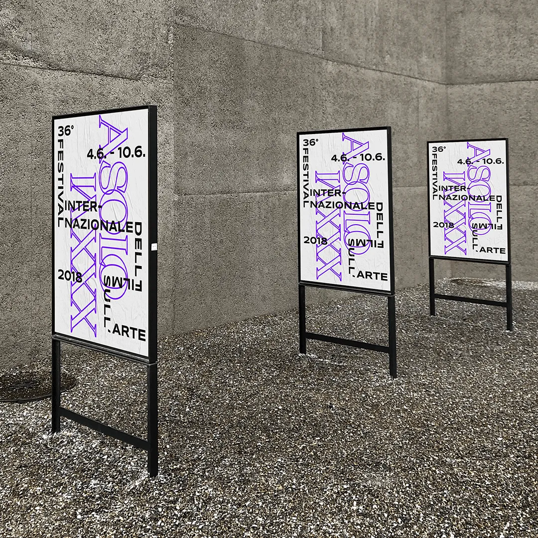 poster design, asolo film festival