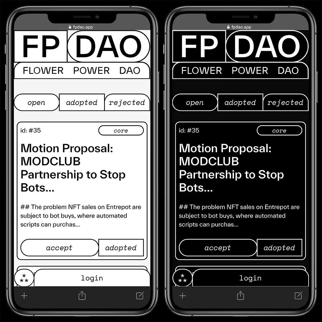 fpdao, web design, logo design, branding