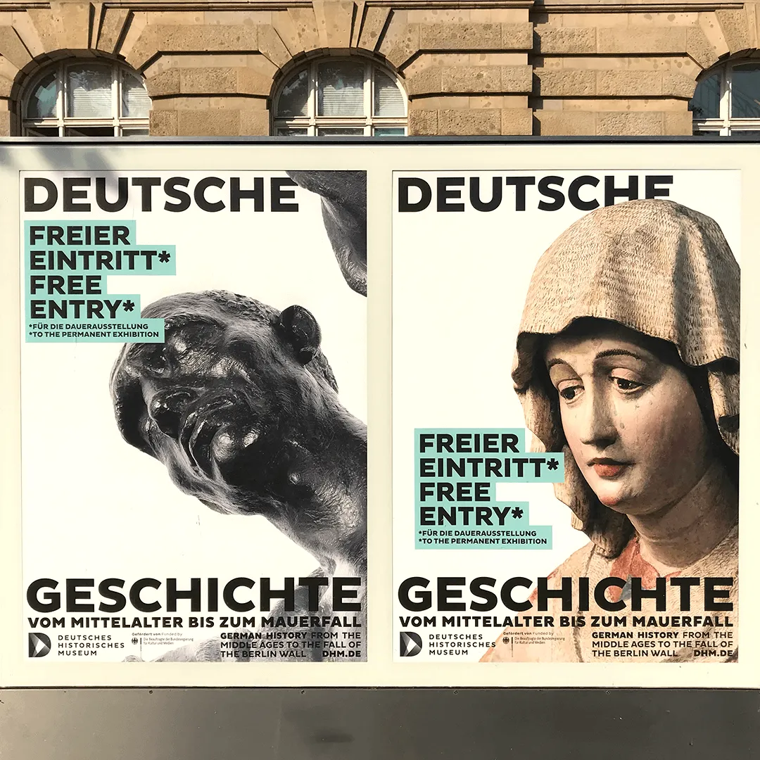 Deutsches Historisches Museum Berlin, printed matter, editorial design, exhibition, printed matter, Dauerausstellung