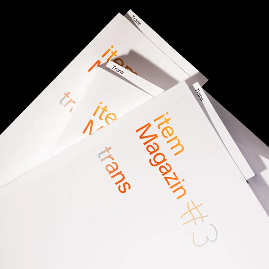 item Magazin #3, HTW Berlin, Design Department, student Magazine, editorial design, teaching