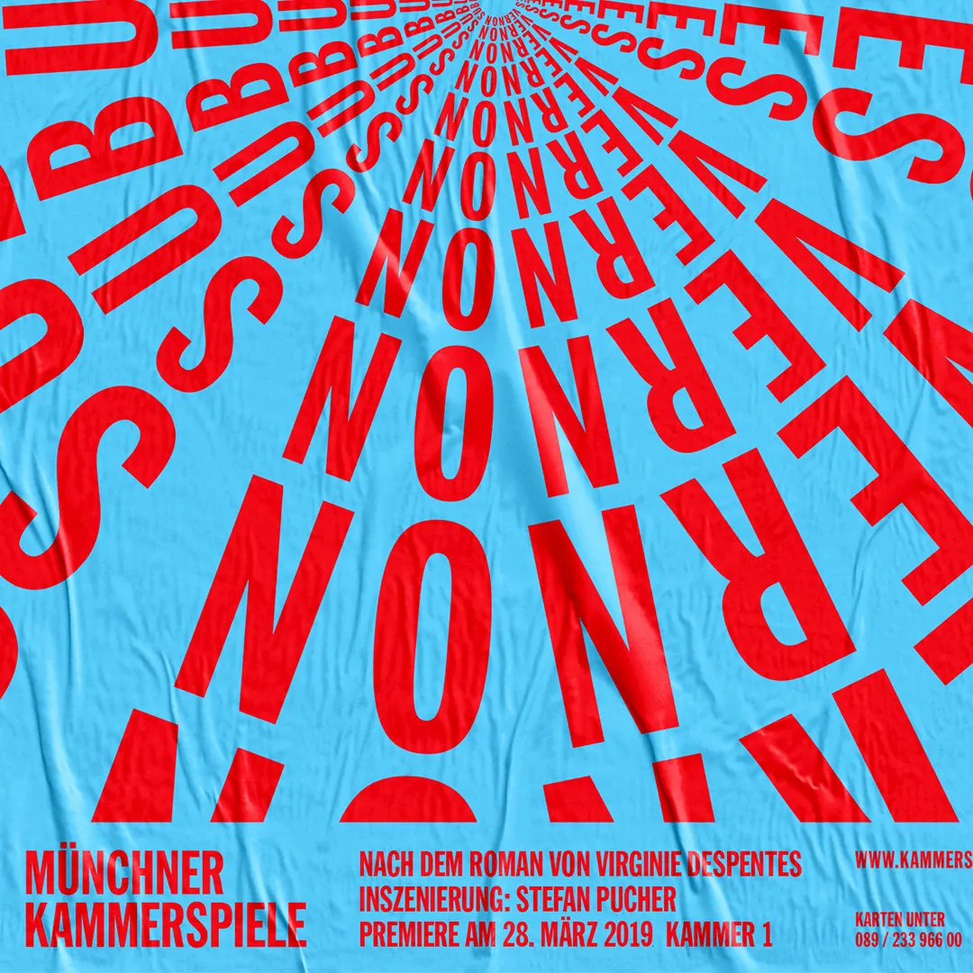 Münchner Kammerspiele, Poster Design, Campaign, Kampagne